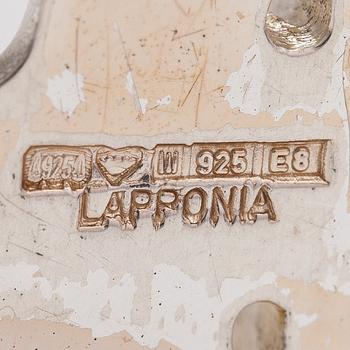 A sterling silver neckalce. Lapponia 1982.