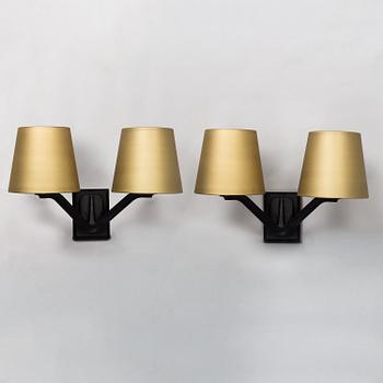 TOM DIXON, a pair of 'Base' wall light.