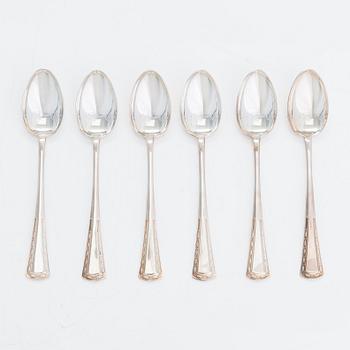 Tillander, Twelve spoons "Käpy" (Spruce cone) 1990-1992. Designed by Vilho Ellenberg 1920s.