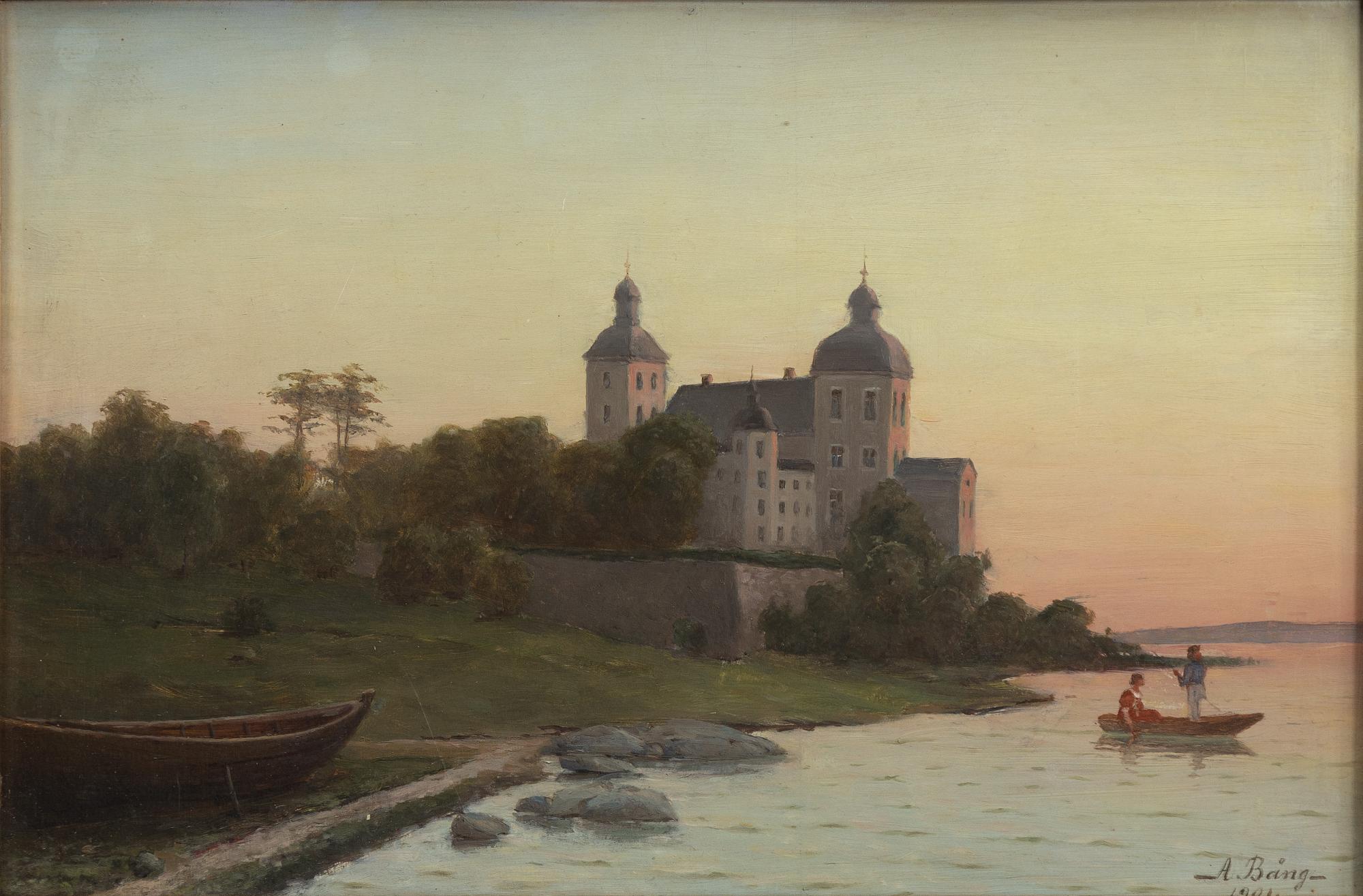 August Bång, "Leckö Slott".