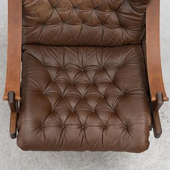 Torbjørn Afdal, a pair of 'Hunter' armchairs, Stranda industri, Bruksbo, Norway, 1970s.