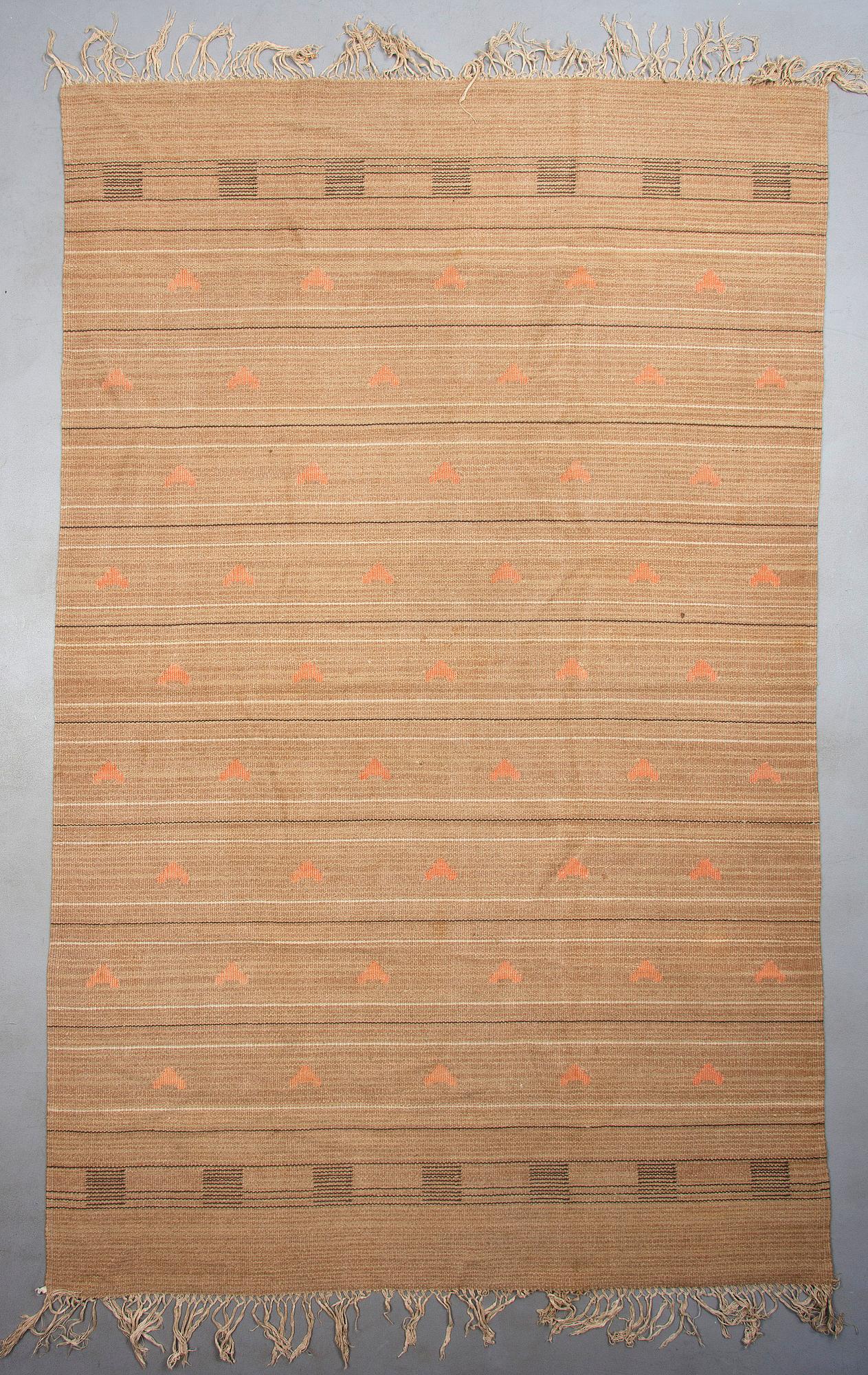 MATTA, Aaltonens Mattväveri, Kiikka, 1930-tal. Ca 292x185 cm.