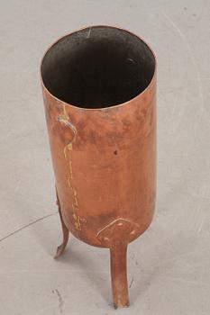 PARAPLYSTÄLL, koppar, 1900-talets mitt.