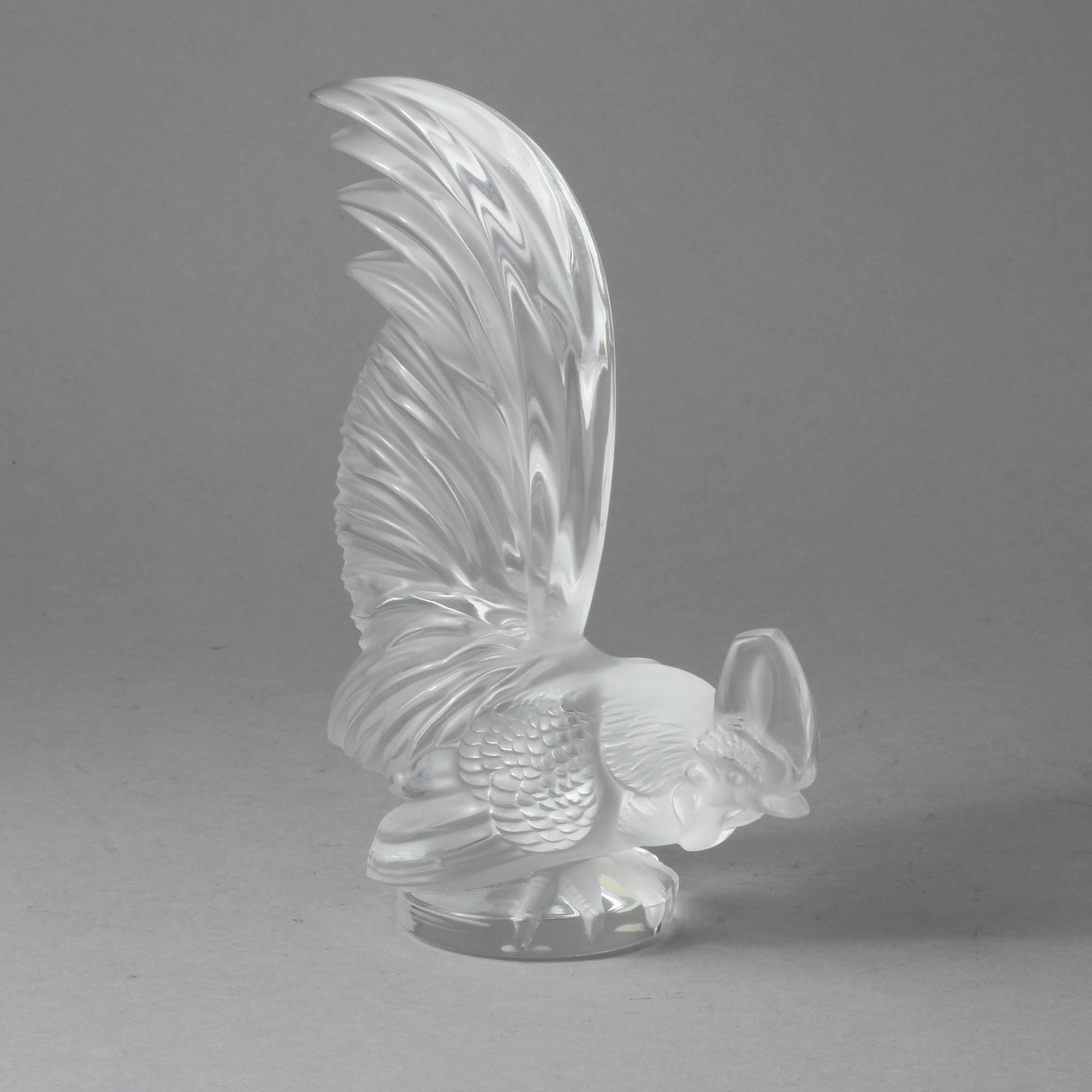 FIGURIN, glas, Lalique, 1900-tal.