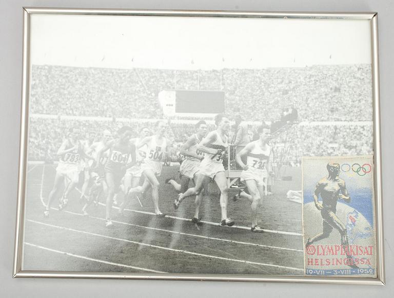 OLYMPISK MEMORABILIA, 5 delar, Helsingfors 1952.