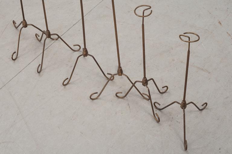 HATTHÅLLARE, 6 st. 1900-talets första hälft.