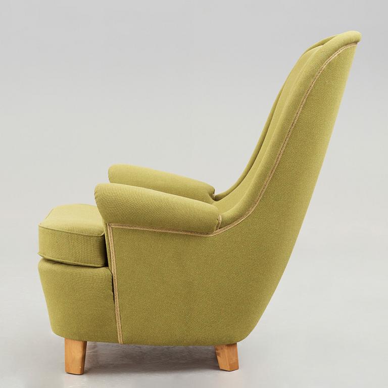 Carl-Axel Acking, an easy chair, Sweden 1930's-40's.