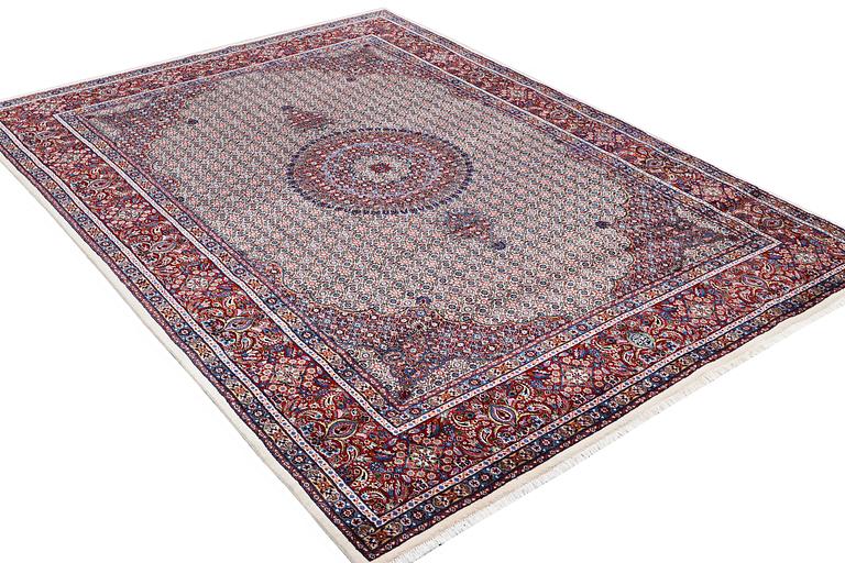 A carpet, Moud, ca 360 x 250 cm.