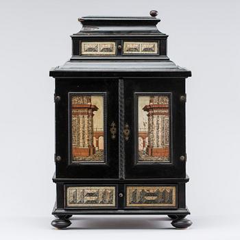 KABINETTSKÅP, barock, 1600-tal.