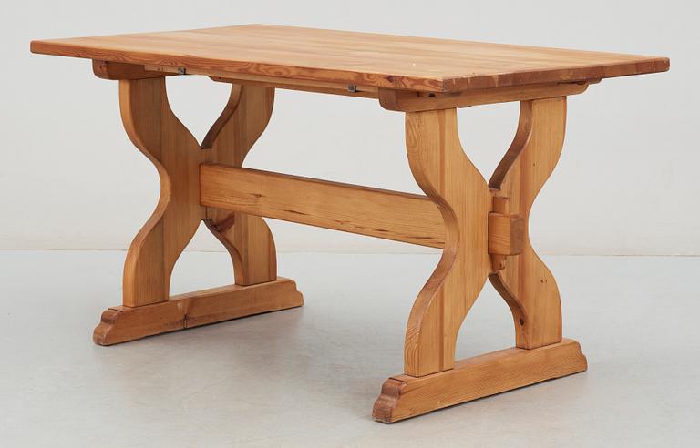 MATSALSGRUPP, 7 delar, möjl Carl Malmsten, Svenska möbelfabriken, 1900-talets andra hälft.