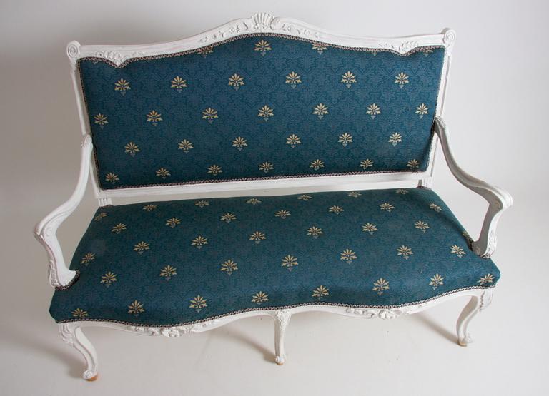 SOFFA, Louis XV-stil.