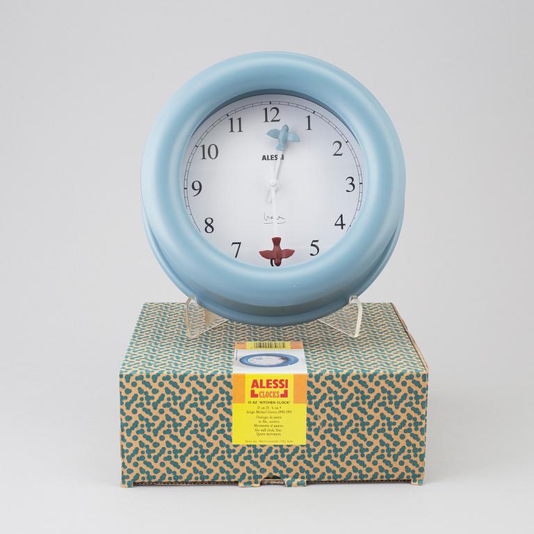 MICHAEL GRAVES, 'Kitchen clock' Alessi, 1993.