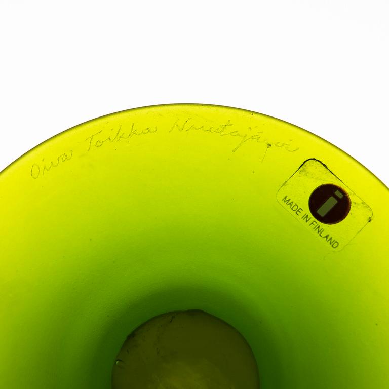 A DECANTER, "Oz" Pro Arte, signed Oiva Toikka, Nuutajärvi.