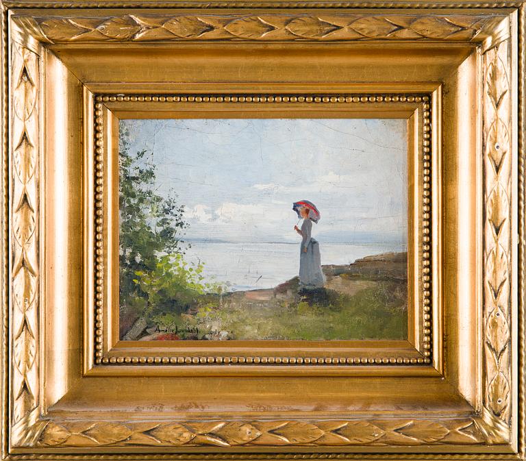 Amelie Lundahl, Nainen rannalla.