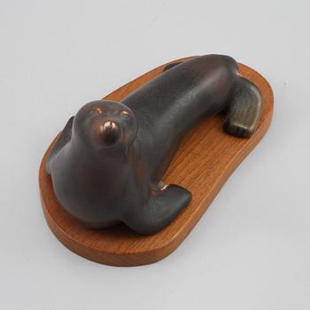 FIGURIN, stengods, Gunnar Nylund, Rörstrand, 1900-talets andra hälft.