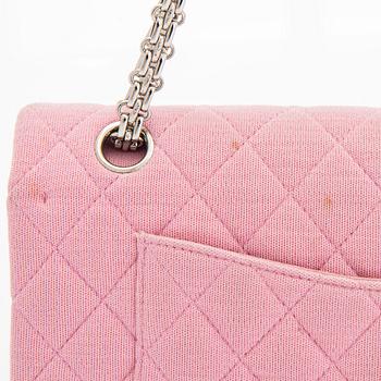 Chanel, "Pink Jersey Double Flap Bag", väska, 1997-1999.