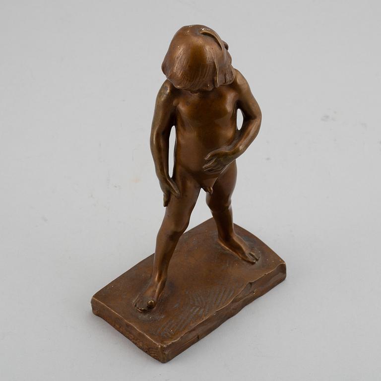 CHRISTIAN ERIKSSON, sculpture, bronze, signed Arcueil and dated 1901.