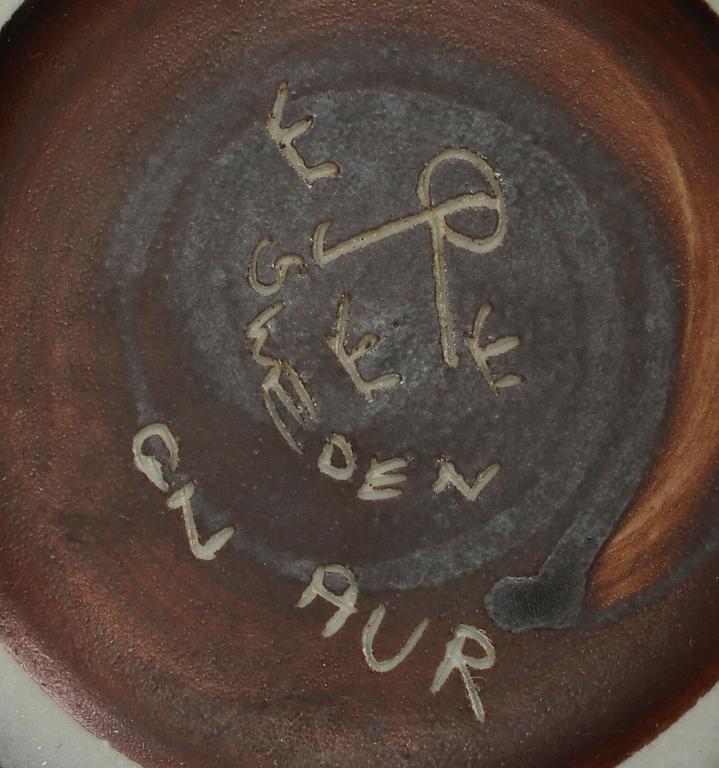 VAS, Gunnar Nylund, Rörstrand, stengods. 1950-tal.