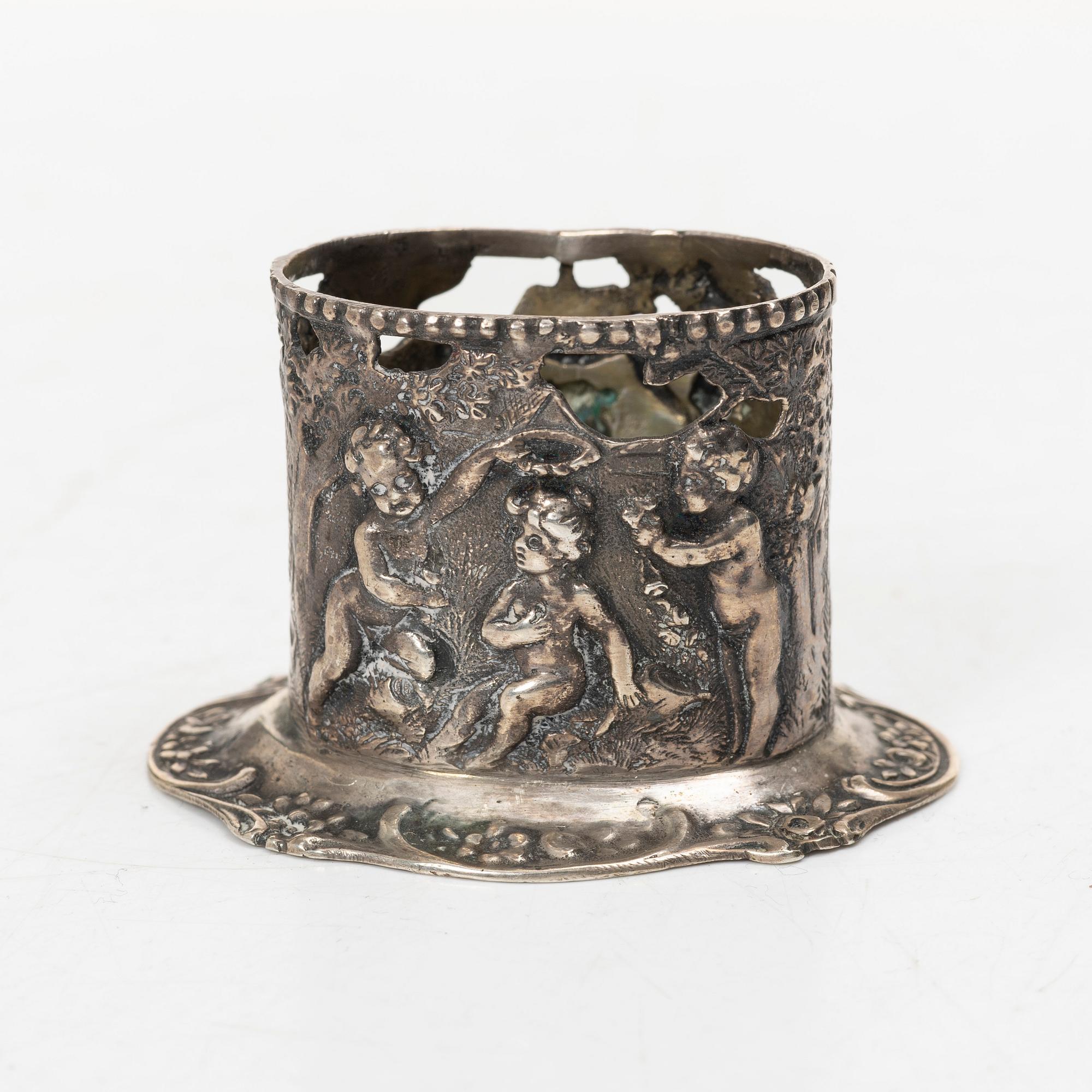 Silver, 4 pieces, including Hugo Grün & Co Oy, Helsinki 1937.