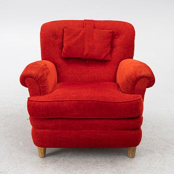 Josef Frank, armchair, model 568, Svenskt Tenn.