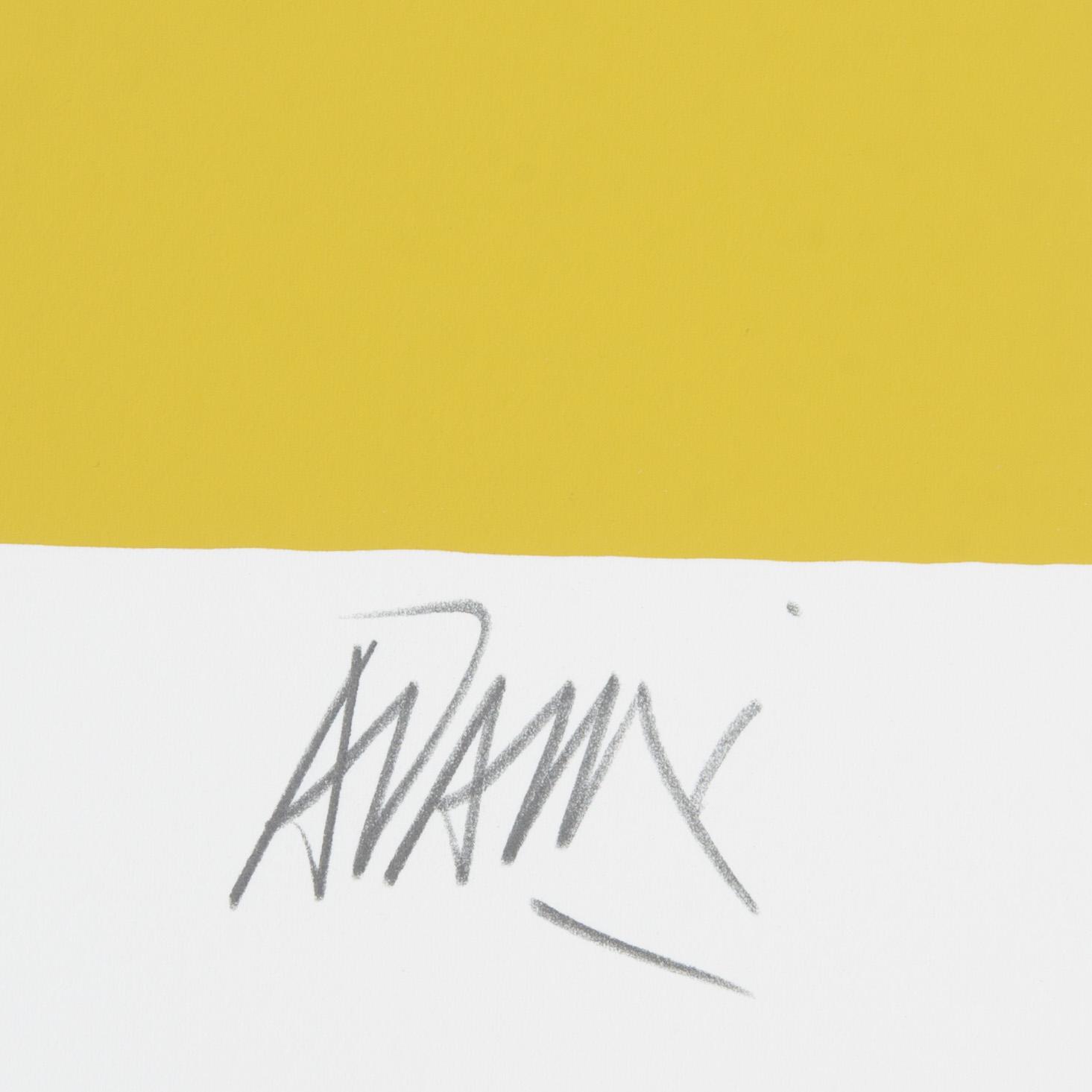 VALERIO ADAMI, färgserigrafi, signerad och numrerad XX/XX.