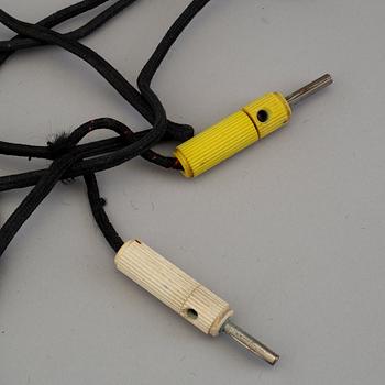 a radio with two speakers from Philips, 1930's.