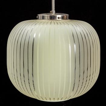 A 1940s/1950s ceiling light.