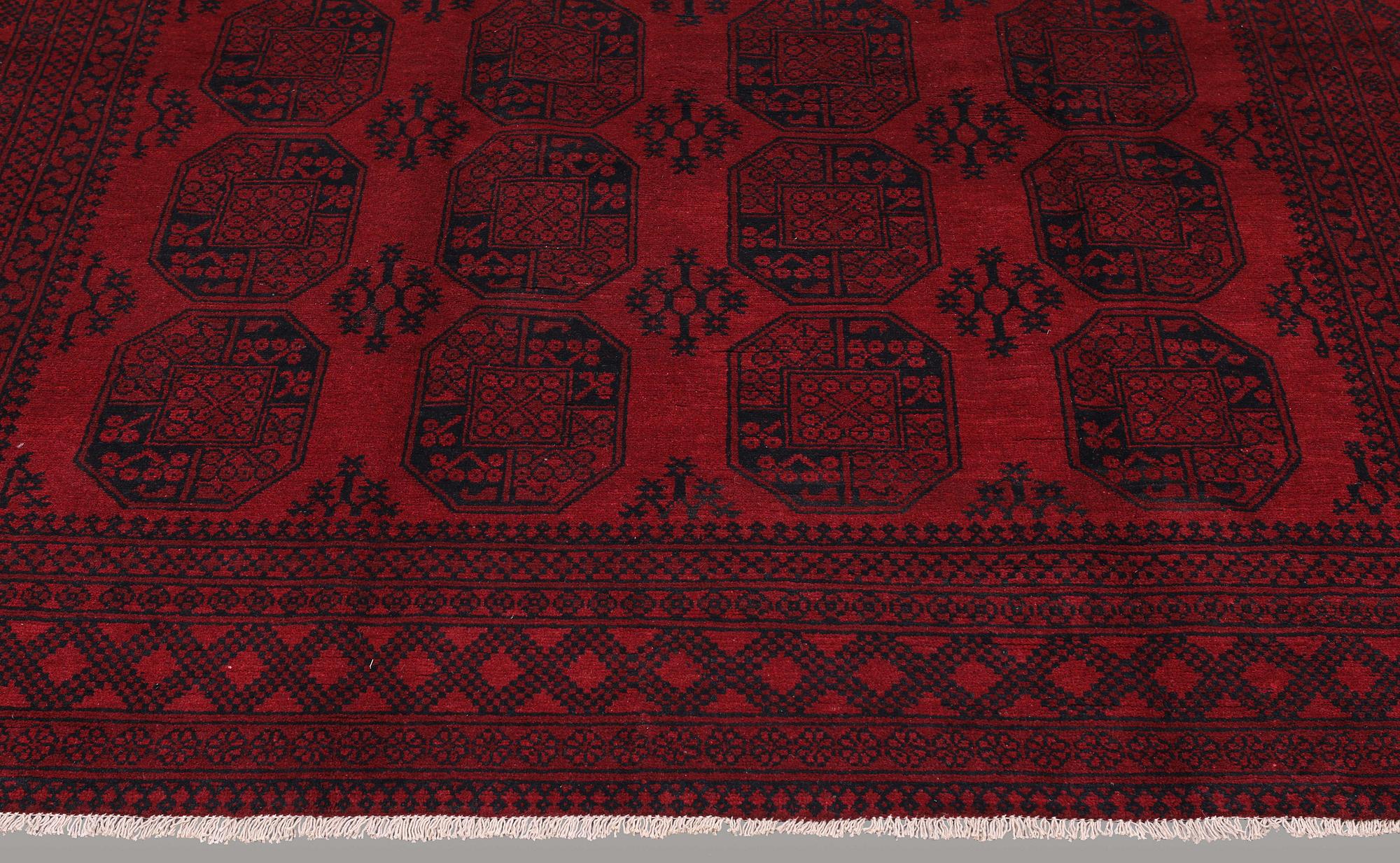 A carpet, Afghan, ca 345 x 256 cm.