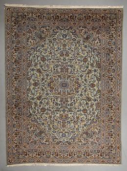 A carpet, Keshan, ca 416 x 310 cm.