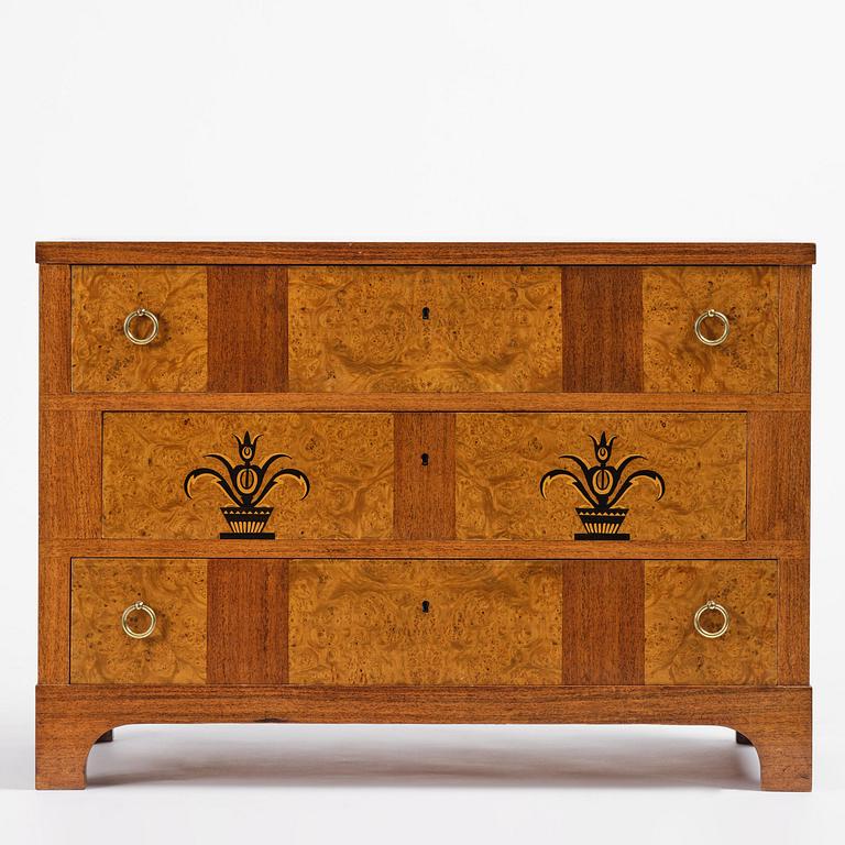 Carl Malmsten, byrå, variant av "Tulipanaros", Stockholm, 1930-tal.