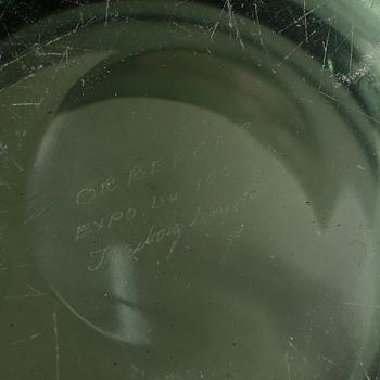 VAS, glas, Ingeborg Lundin, Orrefors.