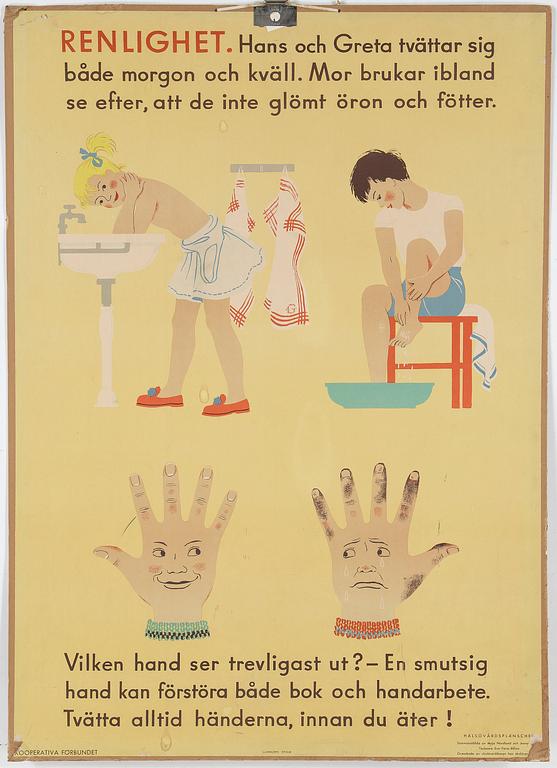 SKOLPLANSCHER, 3 st, 1900-talets mitt.