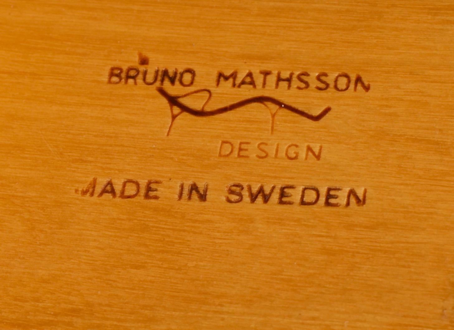BORD, Bruno Mathsson, Firma Karl Mathsson, Värnamo, 1960-tal.