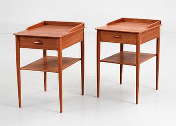 SÄNGBORD, ett par, Erik Anderson, 1950-60-tal.