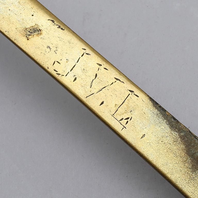 SIL, mässing, 1700-tal.