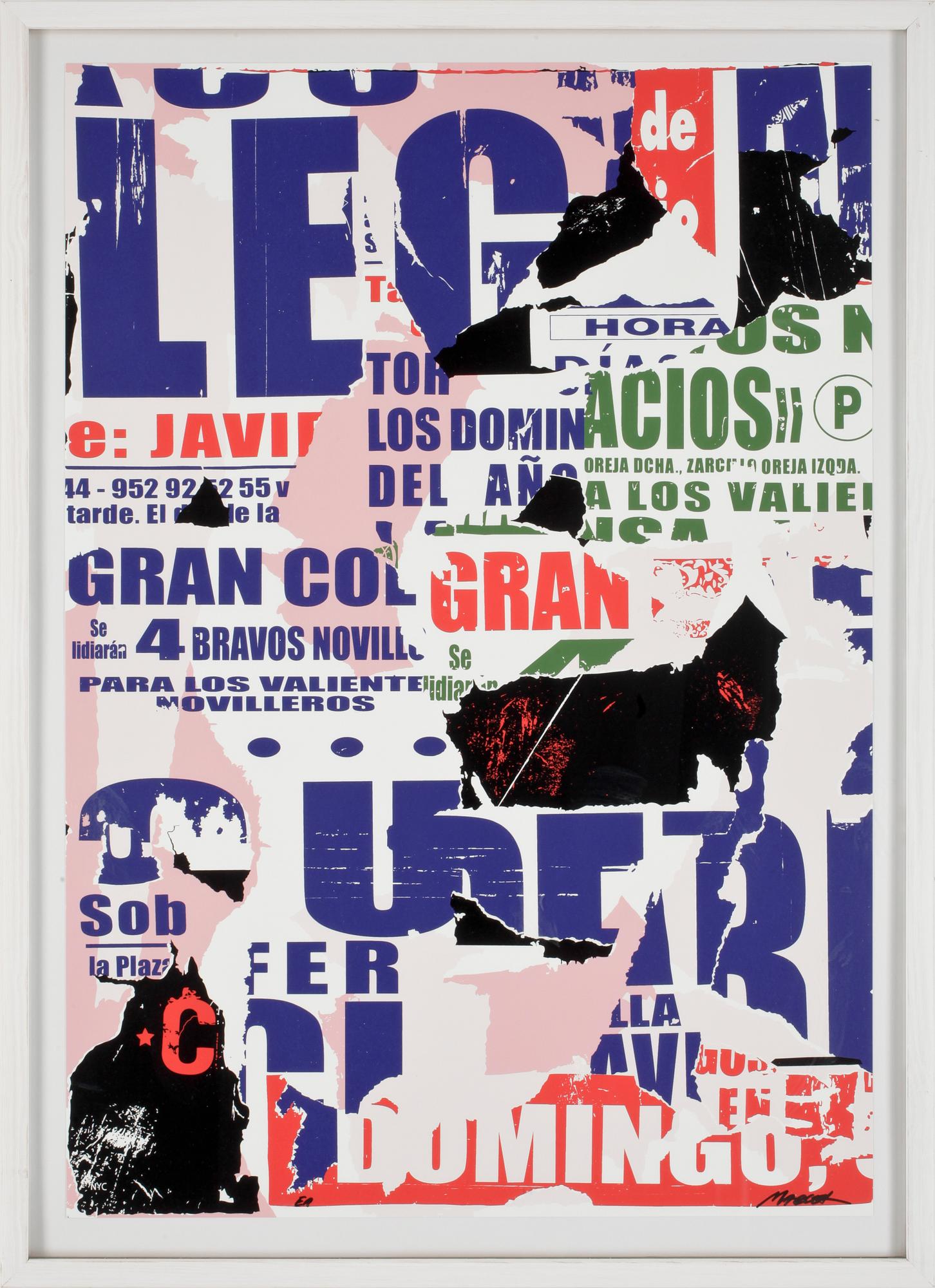 MARCEL STRÜWER, färgserigrafi, sign EA.