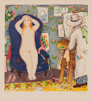 Lennart Jirlow, "Målaren och flickan".