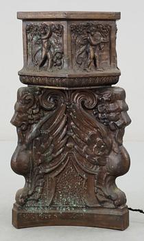 FONTÄN, koppar, renässansstil, 1900-tal.