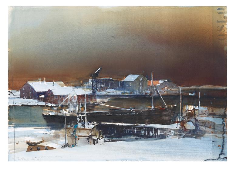 Lars Lerin, Untitled.