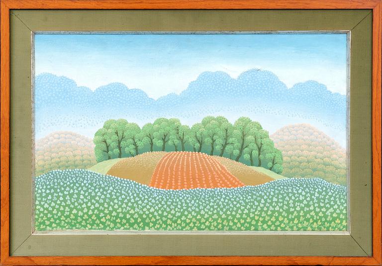 IVAN RABUZIN, olja på duk, signerad och daterad 1968.