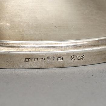LJUSSTAKAR, ett par, silver, Tore Eldh, K & EC, Göteborg, troligen 1957.