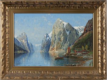 Carl Bergfeld, Fjordlandskap.