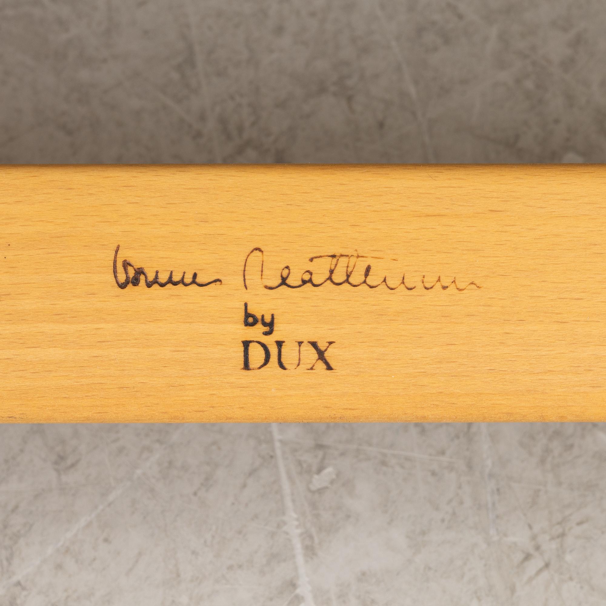 Bruno Mathsson, a  "Pernilla" armchair, Dux.
