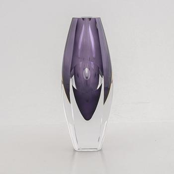 Mona Morales-Schildt, a 'Ventana' glass vase, Kosta.