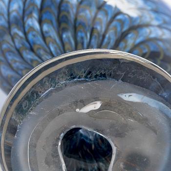 Oiva Toikka, lasilintu, signeerattu O. Toikka, Nuutajärvi.