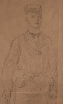 Carl Larsson, "Skolgosse" (studie till "Skolungdomens korum" på Ladugårdsgärde).