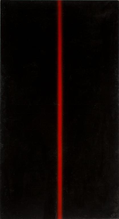 Albert Contreras, "Metaphysical red and black No. 376 - Hommage to Truth".