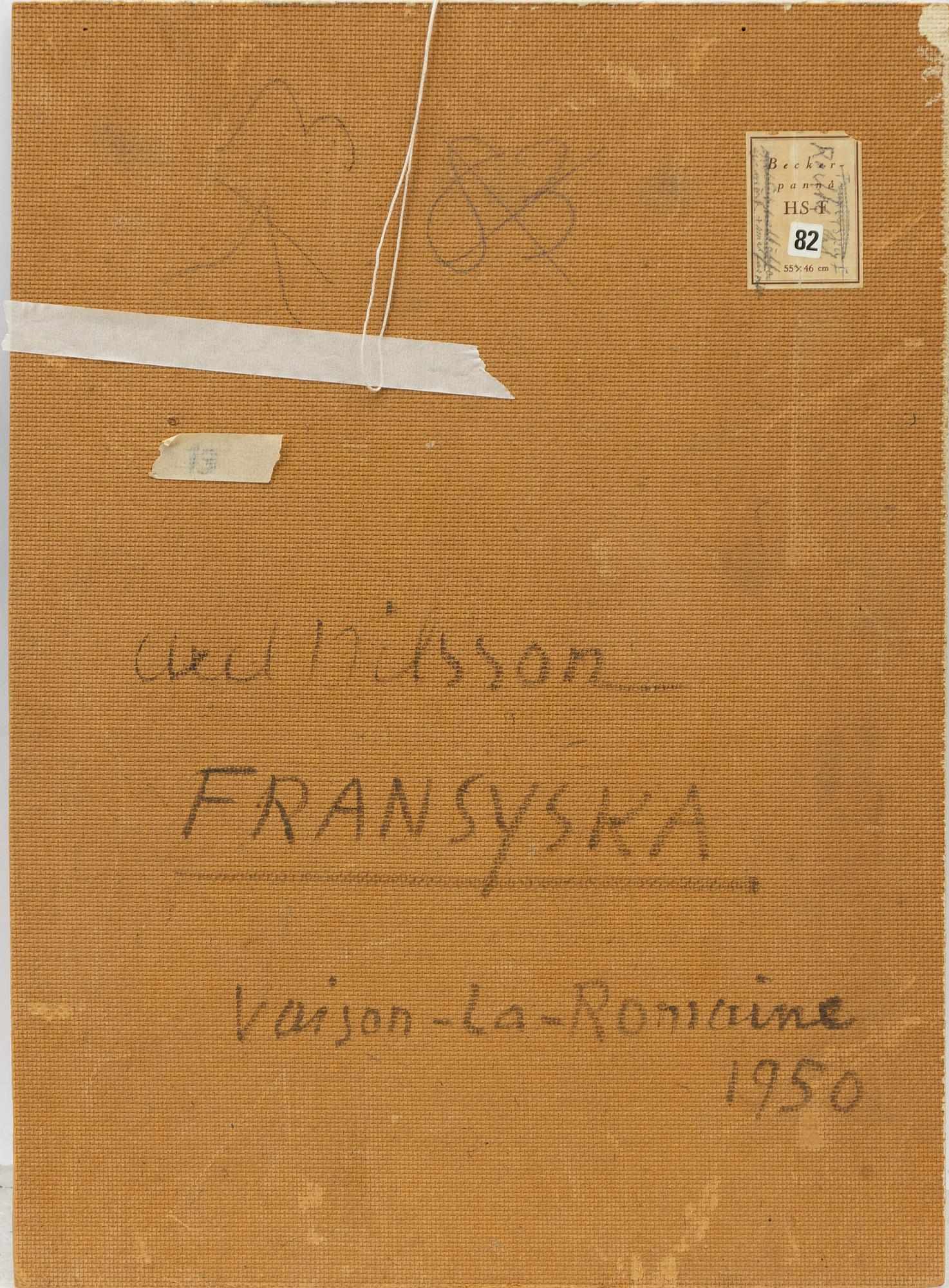 Axel Nilsson, French woman.