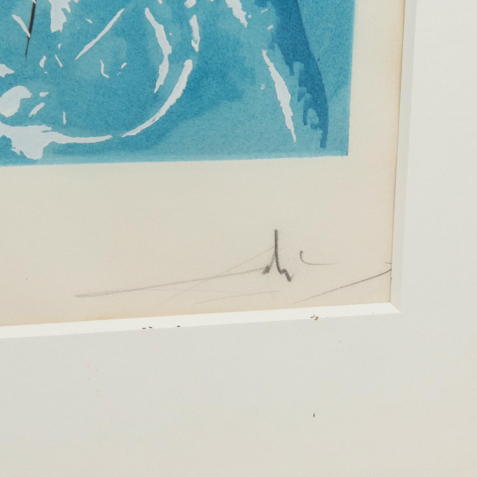 Salvador Dalí, "Sankta Lucia (Le triomphe de la lumière)",  1974.