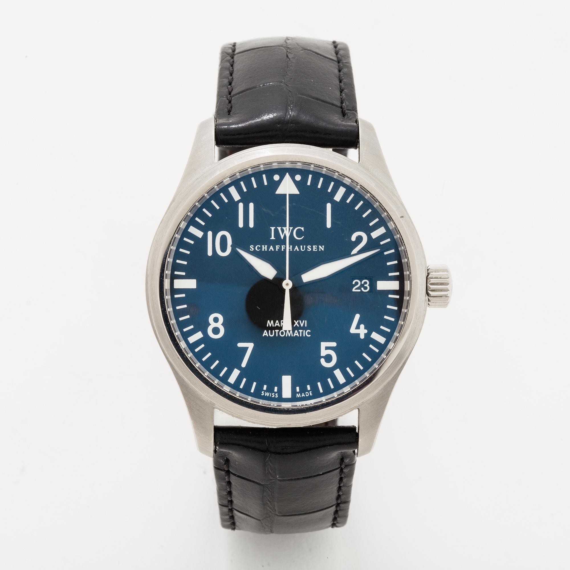 IWC, Pilots Classic Mark XVI, wristwatch, 39 mm.